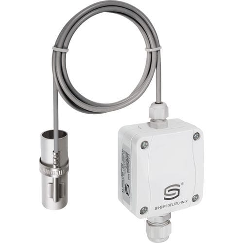 Trasduttore di temperatura con sensore esterno - ALTM2-U - S+S Regeltechnik - Pt1000 / per montaggio su tubo / 0-10 V