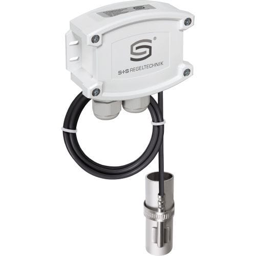 Trasduttore di temperatura con sensore esterno - ALTM2-Modbus-T3 - S+S Regeltechnik - Pt1000 / per montaggio su tubo / Modbus RTU