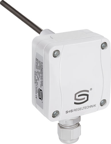 Trasduttore di temperatura Pt1000 - TM65-I 100mm - S+S Regeltechnik - a immersione / 4-20 mA / connettore M12