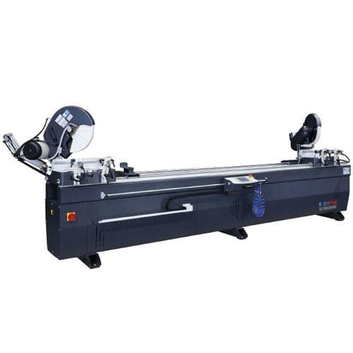 Troncatrice a due teste per plastica - GEMINI - II A - OZMACHINE - per alluminio / per legno / per profilati