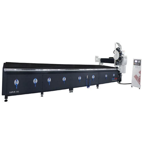 Centro di lavorazione 3 assi - LEPUS II L - OZMACHINE - per legno / per materie plastiche / a 4 mandrini