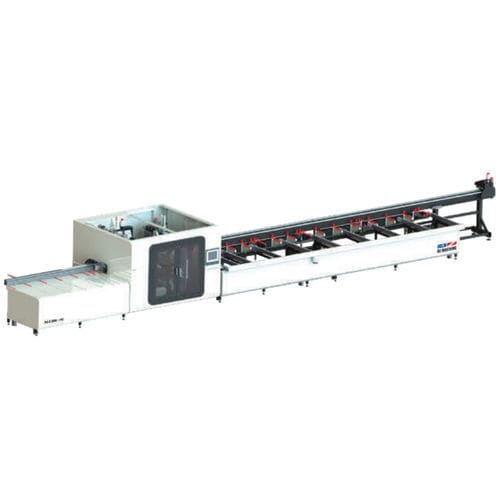 Linea di lavorazione e taglio multimandrino - ALCOR IV - OZMACHINE - automatica / CNC / per profilati in alluminio