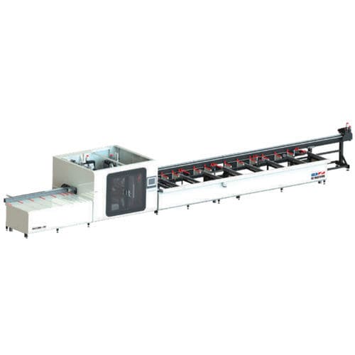 Linea di lavorazione e taglio multimandrino - ALCOR V - OZMACHINE - automatica / CNC / per profilati in alluminio