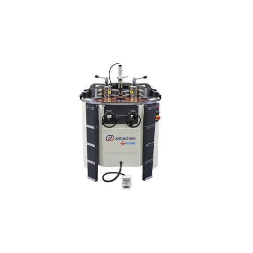 Cianfrinatrice per profilati - APEX I MULTI - OZMACHINE - automatica / idraulica