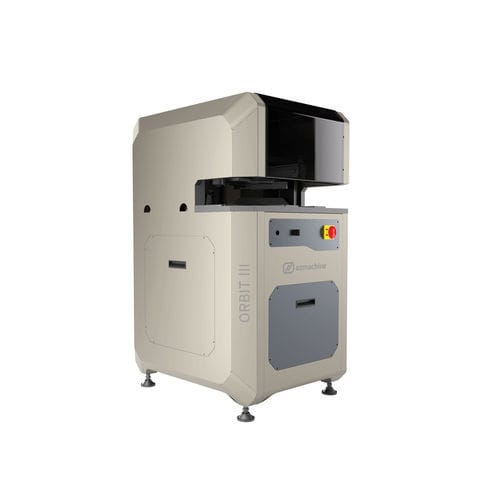 Macchina per pulizia semiautomatica - ORBIT III - OZMACHINE - mediante rotazione / agitazione / per trattamento di superficie / d'angolo
