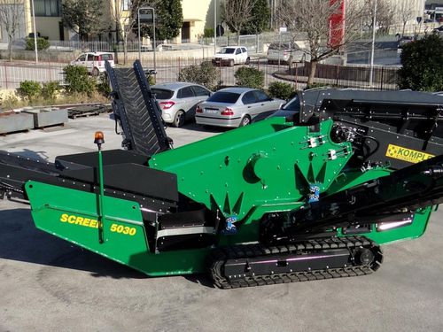 Vaglio per trattamento biologico dei rifiuti - CAT SCREEN 5030 - Komplet Italia srl - mobile / per granulati