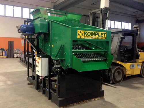 Vaglio per alimentazione di frantumatori - GV series - Komplet Italia srl - a vibrazione / per prodotti sfusi