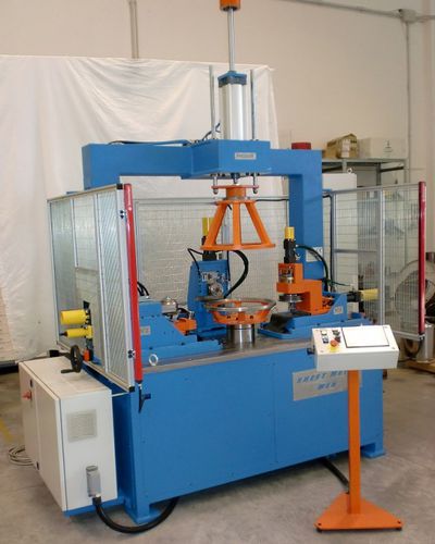 Rifilatrice automatica - SMM-700 - Sheet Metal Men s.r.l. - a motore / per pezzi poligonali / per pezzi rotondi