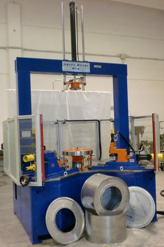 Rifilatrice automatica - SMM-1600 - Sheet Metal Men s.r.l. - a motore / idraulica / per lamiera