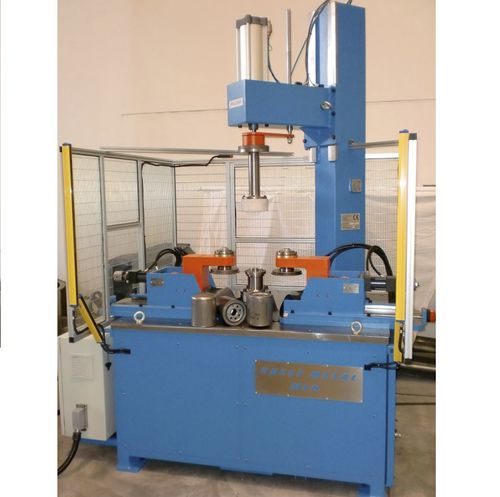 Aggraffatrice semiautomatica - SMM-200 - Sheet Metal Men s.r.l. - per filtri a olio / per filtri aria