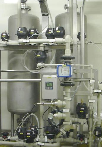 Addolcitore d'acqua con scambiatore ionico a letto misto - IONTEC - Centec Gesellschaft für Labor- und Prozessmesstechnik mbH