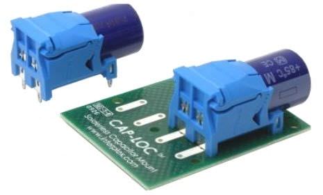 Condensatore elettrolitico - CAP-LOC ™ - Interplex Industries - per circuito stampato