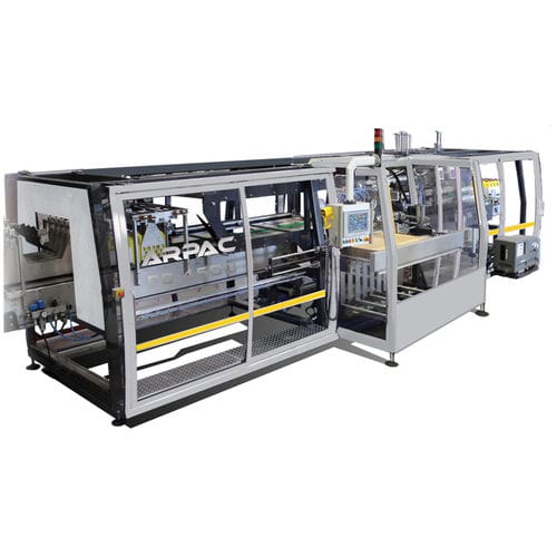 Incartonatrice invaschettatrice wraparound - PC-4500 - ARPAC Group - per bottiglie / a moto continuo