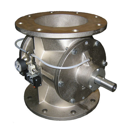Valvola rotante per trasporto pneumatico - VSD-VSTD - COMAV - per pulverulenti / flangia rotonda / ATEX