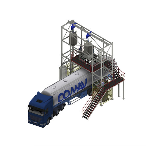 Svuota big-bag automatico - COMAV - di granulato