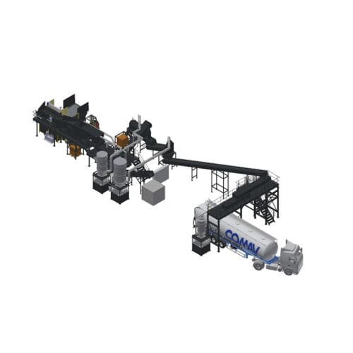 Riempitrice automatica - COMAV - per barattoli e vasetti / ad uso industriale / mobile