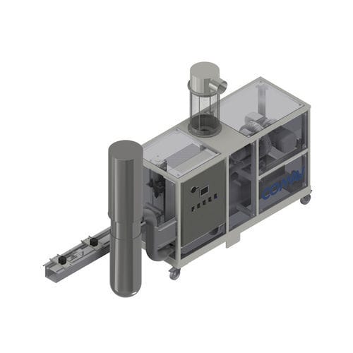 Compattatore per rifiuti per plastica - PPR100 - COMAV - mobile / orizzontale