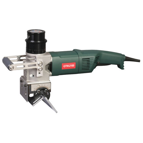 Smussatrice elettrica - GTW-2100 - Daesunggt co.,Ltd - portatile / per lamiere / per estremità di tubi