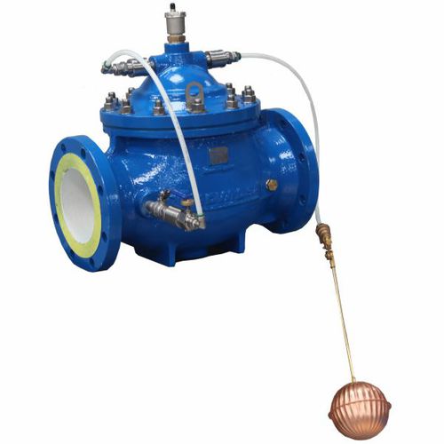 Valvola a galleggiante - VFP - Tecval - di controllo di livello / per acqua / con flangia