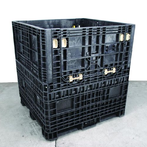 Cassa-pallet in plastica - R454850-2-M-MX - RPP Containers - di stoccaggio / pieghevole / normalizzata