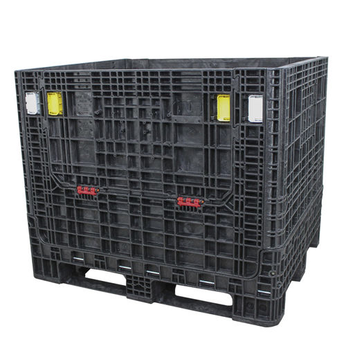 Cassa-pallet in polietilene - HD404839-2 - RPP Containers - di stoccaggio / per movimentazione / impilabile