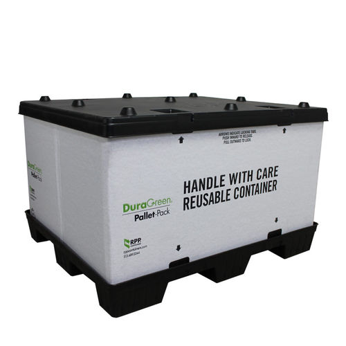 Cassa-pallet in plastica - DGP4048, DGP4548 series - RPP Containers - di stoccaggio / industriale / pieghevole