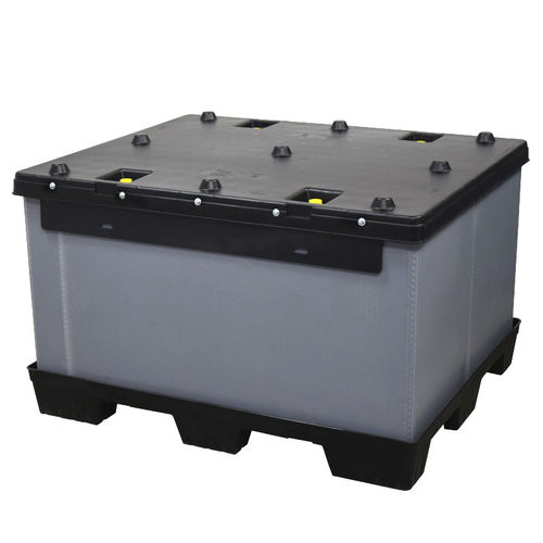 Cassa-pallet in plastica - DGP C-AIO series - RPP Containers - di stoccaggio / da trasporto / pieghevole