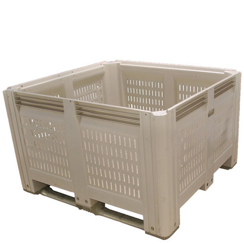 Cassa-pallet in plastica - DGM4548, DGM4848 series - RPP Containers - per l'industria alimentare / agricola / leggera