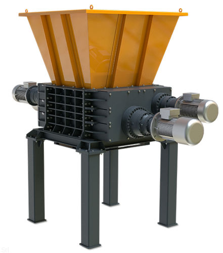 Trituratore primario - F series - SELTEK SRL - a 4 alberi / per rifiuti solidi sfusi / compatto