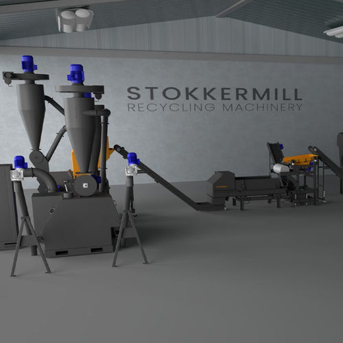 Impianto di riciclaggio per materie plastiche - SELTEK SRL - per alluminio / di metalli / per batteria