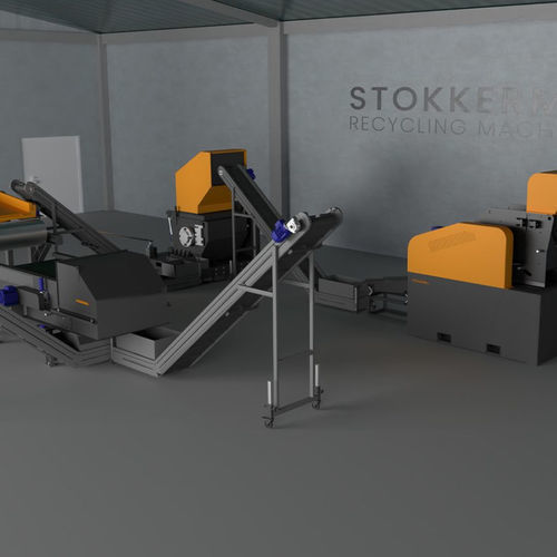 Impianto di riciclaggio per materie plastiche - SELTEK SRL - per alluminio / di metalli
