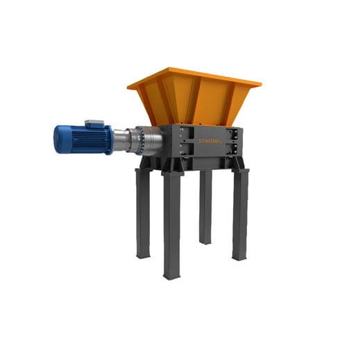 Trituratore primario - D series - SELTEK SRL - a due alberi / per legno / per rifiuti solidi sfusi