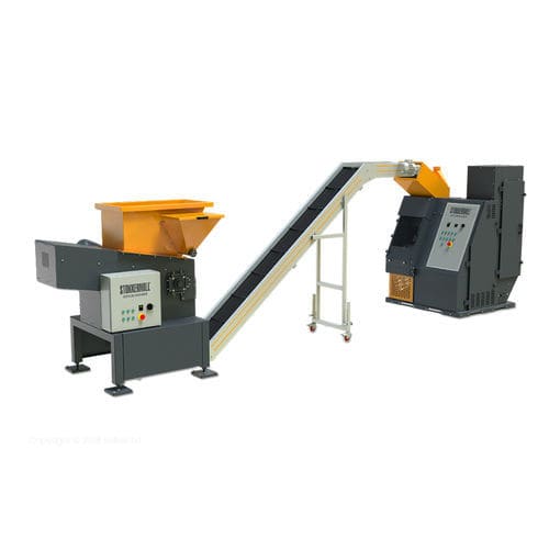 Unità di riciclaggio per alluminio - K - SELTEK SRL - per rame / di cavi