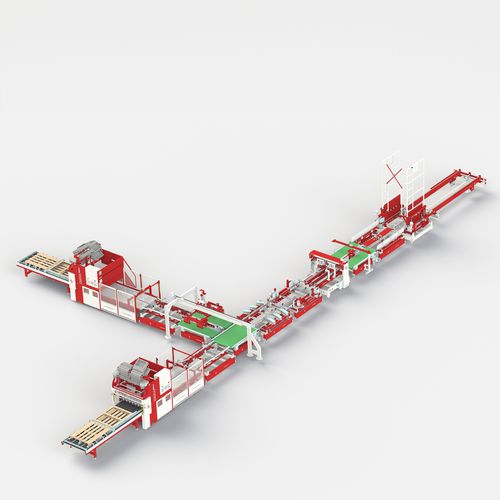 Linea di produzione per pallet - STANDARD 2 DUAL line - Störi Mantel - automatica / in continuo / modulare