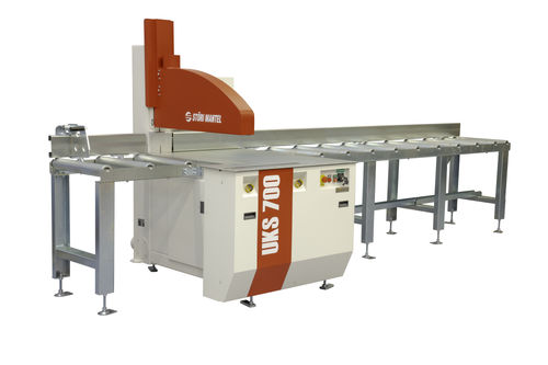 Segatrice a taglio trasversale - UKS 700 - Störi Mantel - circolare / per legno / automatica