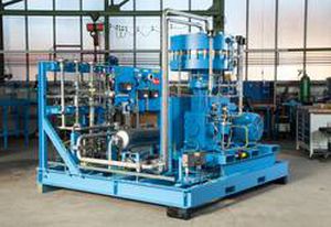 Compressore a membrana - MRx 400 / MLx 400 / MHx 400 series - Mehrer Compression GmbH - d'aria / con motore elettrico / fisso
