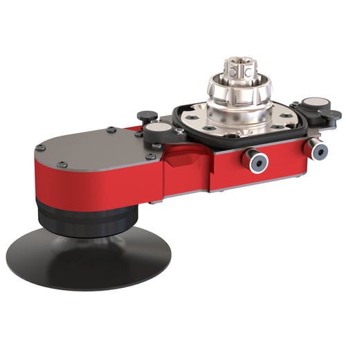 Testa di rettifica per robot - AGm - SUHNER Schweiz AG - per cordone di saldatura / con portautensili