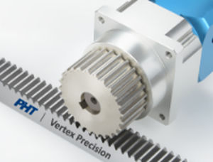 Cremagliera elicoidale - SHFH series - PHT Vertex Precision Components Corporation - in acciaio / di precisione