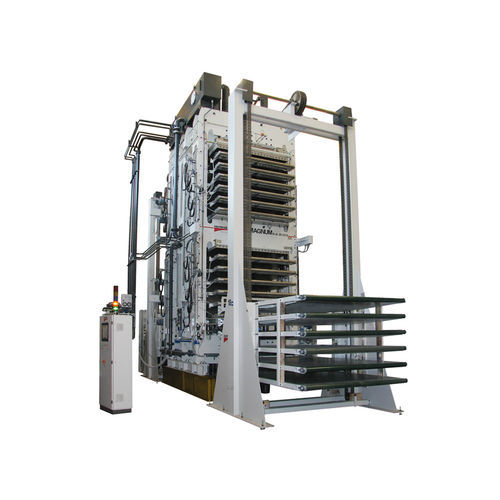 Linea di presse di laminazione - ITALPRESSE - per porta / per alluminio / per legno