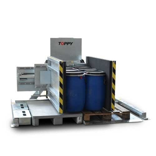 Cambio pallet automatizzato - Stationary Toppy Side Mover - TOPPY SRL - idraulico / fisso / mobile