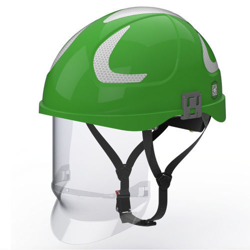 Casco da elettricista - F111.GSE2  - Hubix Sp. z o.o. - EN 397 / EN 166 / antiurto