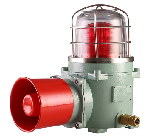 Sirena con luce a LED - AESL-150 series - MA Safety Signal Co.,Ltd. - elettronica / antideflagrante / antiurto