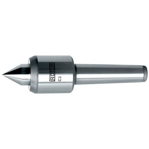 Contropunta girevole - Type N - ROTOR TOOL - per tornio / per rettificatrice / in carburo