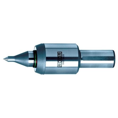 Contropunta girevole - Type DA-L - ROTOR TOOL - a gambo cilindrico / con indicazione della pressione tramite anelli colorati