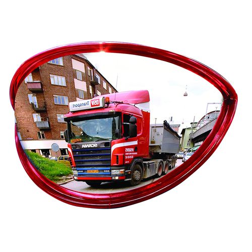 Specchio di traffico - EXPLORER - Dancop International GmbH - convesso / in acrilico / grandangolo