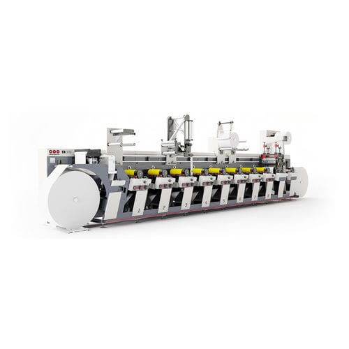Macchina da stampa flessografica in linea - EB - MPS Systems - a 8 colori / per etichette