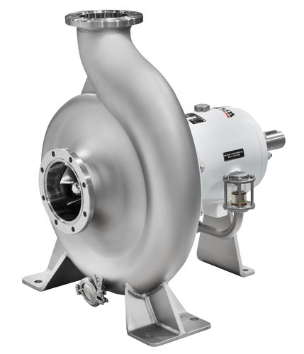 Pompa centrifuga - DIN-FOOD - INOXPA - per prodotti agroalimentari / con motore elettrico / fissa