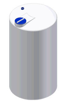 Serbatoio di stoccaggio - Evoqua Water Technologies - in metallo / verticale