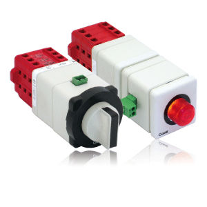 Interruttore a camme - Monocolor discrepancy switches - GAVE ELECTRO - multipolare / a LED verde / a LED rossi