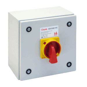 Interruttore-sezionatore resistente al fuoco - F-600 Steel enclosure 25-250A - GAVE ELECTRO - industriale